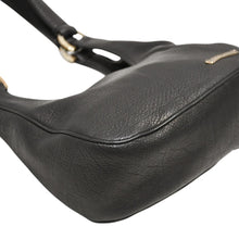 Load image into Gallery viewer, 新品未使用 CHROME HEARTS クロムハーツ HOBO スクロール ショルダーバッグ ブラック レザー 中古 4b012068