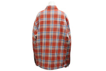 Load image into Gallery viewer, 極美品 CHROME HEARTS クロムハーツ WORKN JNKYD PLD シャツジャケット サイズL クロスボールボタン チェック柄 中古 4b012073