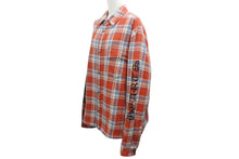 Load image into Gallery viewer, 極美品 CHROME HEARTS クロムハーツ WORKN JNKYD PLD シャツジャケット サイズL クロスボールボタン チェック柄 中古 4b012073