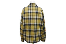 Load image into Gallery viewer, CHROME HEARTS クロムハーツ WORKN JNKYD PLD シャツジャケット サイズM クロスボールボタン チェック柄 美品 中古 4b012074
