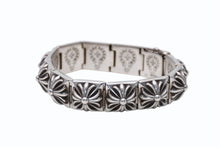 Load image into Gallery viewer, CHROME HEARTS クロムハーツ PYRAMID PLS LNK ピラミッドプラスリンク ブレスレット 重量約115.8g シルバ−925 11リンク 美品 中古 4b012078