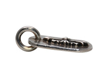 Load image into Gallery viewer, CHROME HEARTS クロムハーツ RAISED FRLR DOGTAG レイズドフローラルクロス ドッグタグ ペンダント 重量約10.7g シルバー925 美品 中古 4b012080