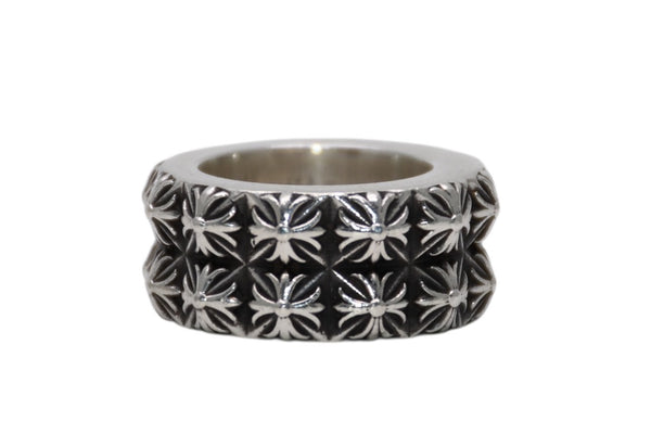 CHROME HEARTS クロムハーツ ピートパンクリング ピラミッド 指輪 サイズ16号 重量約36.8g シルバー925 美品 中古 4b012086