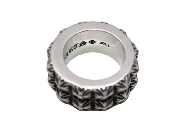 CHROME HEARTS クロムハーツ ピートパンクリング ピラミッド 指輪 サイズ16号 重量約36.8g シルバー925 美品 中古 4b012086