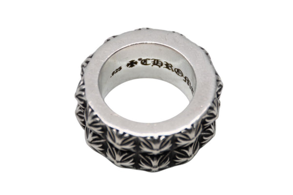 CHROME HEARTS クロムハーツ ピートパンクリング ピラミッド 指輪 サイズ16号 重量約36.8g シルバー925 美品 中古 4b012086