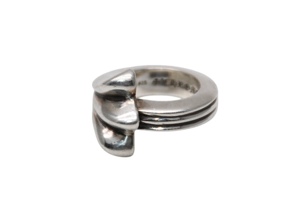 CHROME HEARTS クロムハーツ CROSS TAIL RING クロステイルリング 指輪 重量約20.3g サイズ9.5号 2003/.925刻印 シルバー925 美品 中古 4b012089