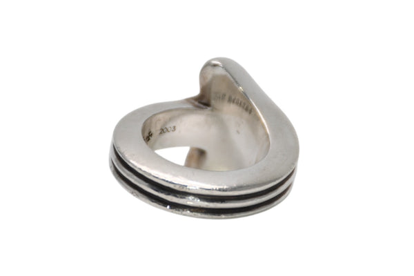 CHROME HEARTS クロムハーツ CROSS TAIL RING クロステイルリング 指輪 重量約20.3g サイズ9.5号 2003/.925刻印 シルバー925 美品 中古 4b012089