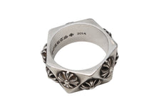 Load image into Gallery viewer, 極美品 CHROME HEARTS クロムハーツ ペンタゴンリング 指輪 CHプラス 2014刻印 23号 重量21.2G シルバー925 中古 4b012091