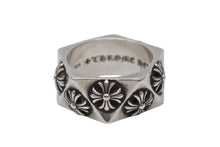 Load image into Gallery viewer, 極美品 CHROME HEARTS クロムハーツ ペンタゴンリング 指輪 CHプラス 2014刻印 23号 重量21.2G シルバー925 中古 4b012091