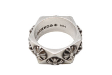 Load image into Gallery viewer, 極美品 CHROME HEARTS クロムハーツ ペンタゴンリング 指輪 CHプラス 2014刻印 23号 重量21.2G シルバー925 中古 4b012091