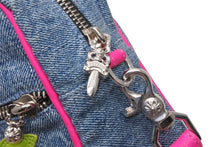 Load image into Gallery viewer, 極美品 CHROME HEARTS クロムハーツ TAKA MINI タカミニ セメタリークロス ショルダーバッグ マルチカラー 中古 4b012093