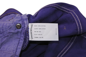 CHROME HEARTS クロムハーツ LEVI'S リーバイス デニムパンツ サイズ38 クロスボール パープル コットン シルバ−925 美品 中古 4b012094