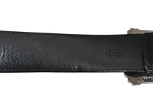 Load image into Gallery viewer, 極美品 CHROME HEARTS クロムハーツ クラシックフィリグリーOTJ ベルト 1.5 シルバー925 レザー ブラック サイズ36 中古 4b012096