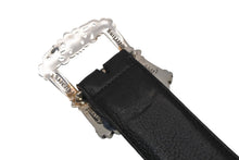 Load image into Gallery viewer, 極美品 CHROME HEARTS クロムハーツ クラシックフィリグリーOTJ ベルト 1.5 シルバー925 レザー ブラック サイズ36 中古 4b012096