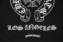 画像をギャラリービューアに読み込む, 極美品 CHROME HEARTS クロムハーツ ジップアップフーディー パーカー サイズL ホースシュープリント ロサンゼルス限定 ブラック 中古 4b012111