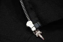 画像をギャラリービューアに読み込む, 極美品 CHROME HEARTS クロムハーツ ジップアップフーディー パーカー サイズL ホースシュープリント ロサンゼルス限定 ブラック 中古 4b012111
