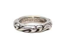 Load image into Gallery viewer, 極美品 CHROME HEARTS クロムハーツ スクロールバンドリング 重量約4.8g サイズ4号 1994/.925刻印 シルバー925 中古 4b012113