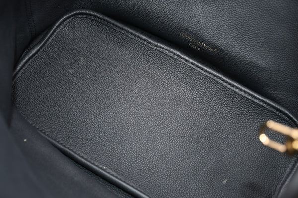 新品同様品 LOUIS VUITTON ルイ ヴィトン ネヴァーフル インサイドアウトMM リバーシブル トートバッグ M11946 ブラック ブラウン カーフスキン ゴールド金具 中古 4b012122