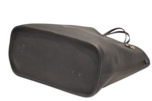 新品同様品 LOUIS VUITTON ルイ ヴィトン ネヴァーフル インサイドアウトMM リバーシブル トートバッグ M11946 ブラック ブラウン カーフスキン ゴールド金具 中古 4b012122