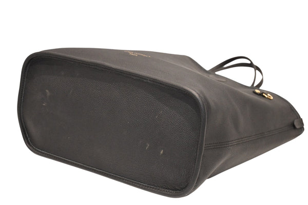 新品同様品 LOUIS VUITTON ルイ ヴィトン ネヴァーフル インサイドアウトMM リバーシブル トートバッグ M11946 ブラック ブラウン カーフスキン ゴールド金具 中古 4b012122