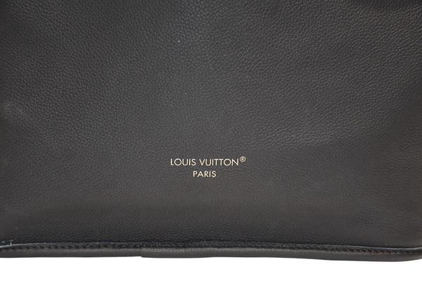 新品同様品 LOUIS VUITTON ルイ ヴィトン ネヴァーフル インサイドアウトMM リバーシブル トートバッグ M11946 ブラック ブラウン カーフスキン ゴールド金具 中古 4b012122