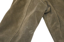Load image into Gallery viewer, 極美品 Maison Margiela メゾン マルジェラ 5-ZIP LEATHER JACKET レザージャケット S50AM0413 サイズ54 カーキ ヌバック 八の字 中古 4b012167