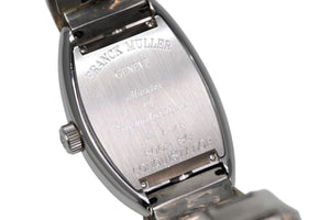 極美品 激レア CHROME HEARTS×フランクミュラー クロムハーツ 時計 8002SC コンキスタドール ウォッチブレス 中古 4b012172