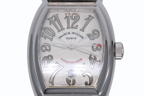 極美品 激レア CHROME HEARTS×フランクミュラー クロムハーツ 時計 8002SC コンキスタドール ウォッチブレス 中古 4b012172