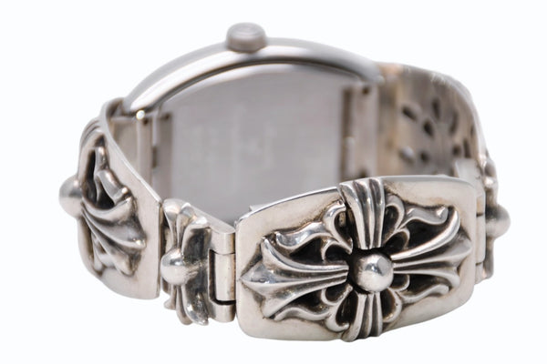 極美品 激レア CHROME HEARTS×フランクミュラー クロムハーツ 時計 8002SC コンキスタドール ウォッチブレス 中古 4b012172