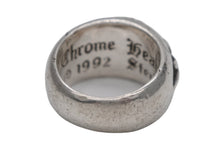 Load image into Gallery viewer, CHROME HEARTS クロムハーツ FLORAL CROSS フローラルクロス リング 指輪 重量約16.8g サイズ15号 スターリングシルバー 美品 中古 4b012188