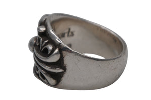 CHROME HEARTS クロムハーツ キーパーリング 指輪 サイズ19号 重量19.4g 1992刻印 シルバー925 美品 中古 4b012183