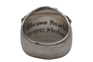 CHROME HEARTS クロムハーツ キーパーリング 指輪 サイズ19号 重量19.4g 1992刻印 シルバー925 美品 中古 4b012183