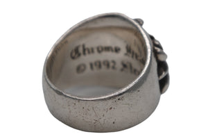 CHROME HEARTS クロムハーツ キーパーリング 指輪 サイズ19号 重量19.4g 1992刻印 シルバー925 美品 中古 4b012183