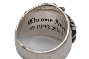 CHROME HEARTS クロムハーツ キーパーリング 指輪 サイズ19号 重量19.4g 1992刻印 シルバー925 美品 中古 4b012183