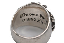 Load image into Gallery viewer, CHROME HEARTS クロムハーツ キーパーリング 指輪 サイズ19号 重量19.4g 1992刻印 シルバー925 美品 中古 4b012183