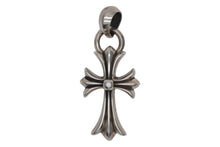 Load image into Gallery viewer, CHROME HEARTS クロムハーツ スモール CHクロス ウィズベイル ペンダントトップ 1991 23.6g シルバー925 美品 中古 4b012177