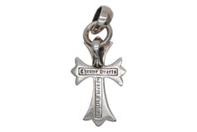 Load image into Gallery viewer, CHROME HEARTS クロムハーツ スモール CHクロス ウィズベイル ペンダントトップ 1991 23.6g シルバー925 美品 中古 4b012177