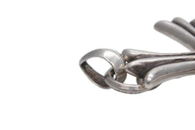 Load image into Gallery viewer, CHROME HEARTS クロムハーツ CH CRS LG W/BALE ラージCHクロス Wベイルペンダントトップ チャーム 重量約46.7g 美品 中古 4b012186