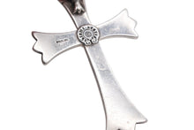 Load image into Gallery viewer, CHROME HEARTS クロムハーツ CH CRS LG W/BALE ラージCHクロス Wベイルペンダントトップ チャーム 重量約46.7g 美品 中古 4b012186