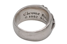 Load image into Gallery viewer, CHROME HEARTS クロムハーツ FLORAL CROSS フローラルクロス リング 指輪 重量約18.8g サイズ21号 スターリングシルバー 美品 中古 4b012184