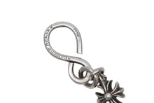 Load image into Gallery viewer, CHROME HEARTS クロムハーツ 4C CROSS SHORT-T 1クリップカットアウト CHプラス シルバーウォレットチェーン 1996 146.3g 美品 中古 4b012179