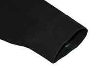 Load image into Gallery viewer, 極美品 CHROME HEARTS クロムハーツ WORK DOG ワークドッグ デニムシャツ サイズL クロスボールボタン ブラック 中古 4b012190