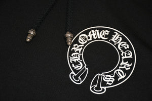極美品 CHROME HEARTS クロムハーツ メッシュトラックフーディー サイズL アフターセメタリークロスパッチ 9パッチ クロスボール 中古 4b012191