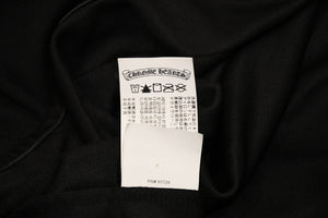極美品 CHROME HEARTS クロムハーツ メッシュトラックフーディー サイズL アフターセメタリークロスパッチ 9パッチ クロスボール 中古 4b012191