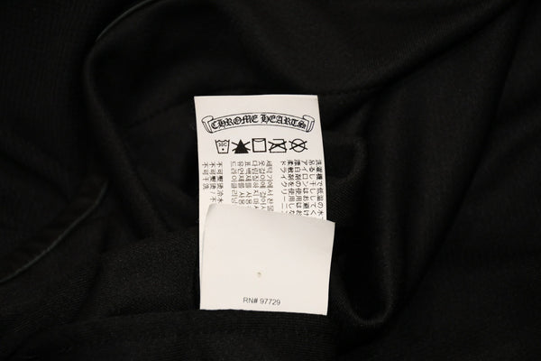 極美品 CHROME HEARTS クロムハーツ メッシュトラックフーディー サイズL アフターセメタリークロスパッチ 9パッチ クロスボール 中古 4b012191