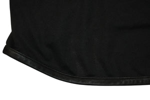 極美品 CHROME HEARTS クロムハーツ メッシュトラックフーディー サイズL アフターセメタリークロスパッチ 9パッチ クロスボール 中古 4b012191
