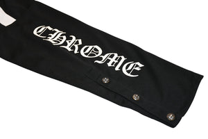 極美品 CHROME HEARTS クロムハーツ メッシュトラックフーディー サイズL アフターセメタリークロスパッチ 9パッチ クロスボール 中古 4b012191