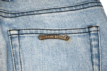 画像をギャラリービューアに読み込む, CHROME HEARTS クロムハーツ セパレートジップデニムパンツ ジーンズ サイズ25 クロスボール インディゴブルー 美品 中古 4b012204