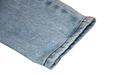 画像をギャラリービューアに読み込む, CHROME HEARTS クロムハーツ セパレートジップデニムパンツ ジーンズ サイズ25 クロスボール インディゴブルー 美品 中古 4b012204