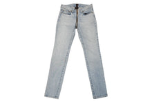 画像をギャラリービューアに読み込む, CHROME HEARTS クロムハーツ セパレートジップデニムパンツ ジーンズ サイズ25 クロスボール インディゴブルー 美品 中古 4b012204